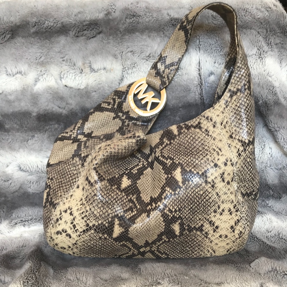 Michael Kors Python Hobo Bag